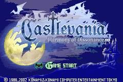 Castlevania Harmony of Dissonance screenshot 3 for GameBoy Advance